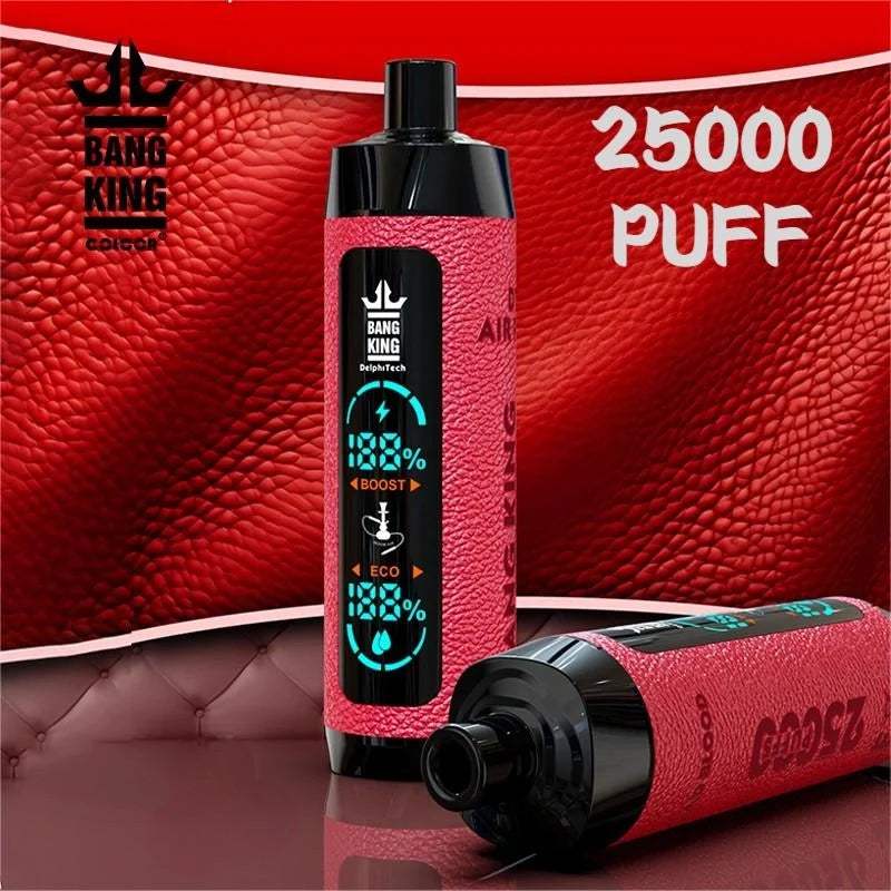 BangKing 25000 E-shisha Wholesale Discount Price Best Sale-850mAh Battery. 40ml E-liquid. Multiple Nicotine 12 Flavors