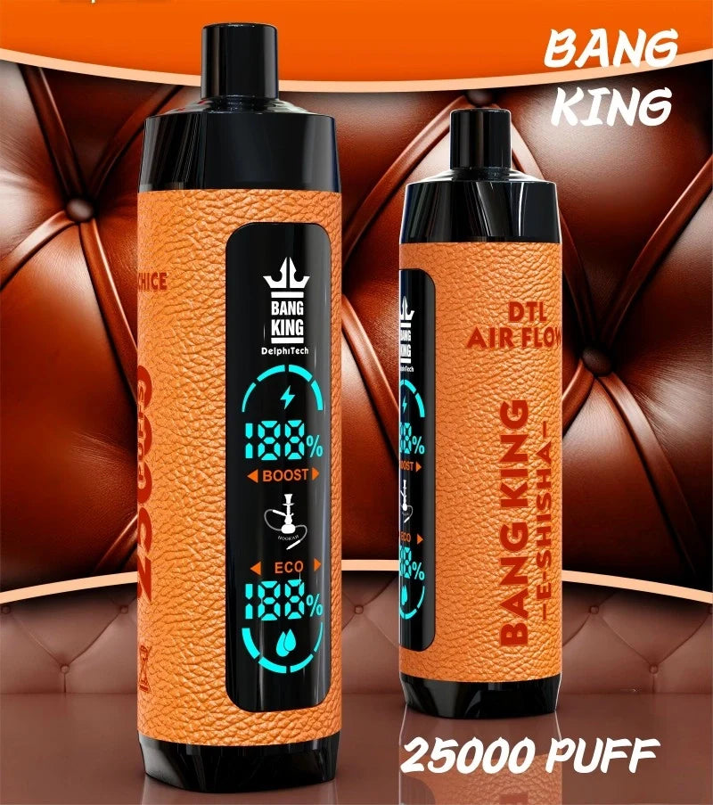 BangKing 25000 E-shisha Wholesale Discount Price Best Sale-850mAh Battery. 40ml E-liquid. Multiple Nicotine 12 Flavors