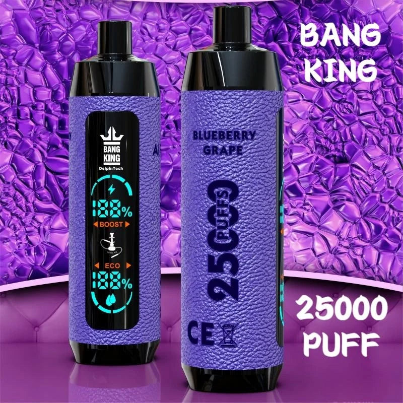 BangKing 25000 E-shisha Wholesale Discount Price Best Sale-850mAh Battery. 40ml E-liquid. Multiple Nicotine 12 Flavors