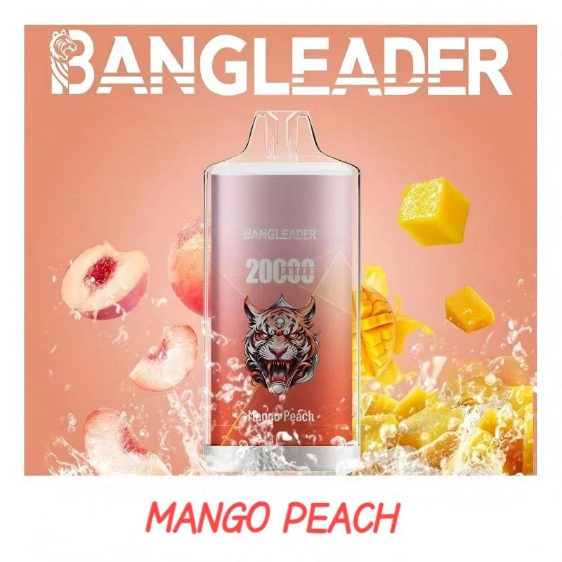 BANGLEADER 20000 PUFFS Crystal Vape Discount Sale Bulk Price-650mAh Battery.28ml E-liquid. Multiple Nicotine 12 Flavors