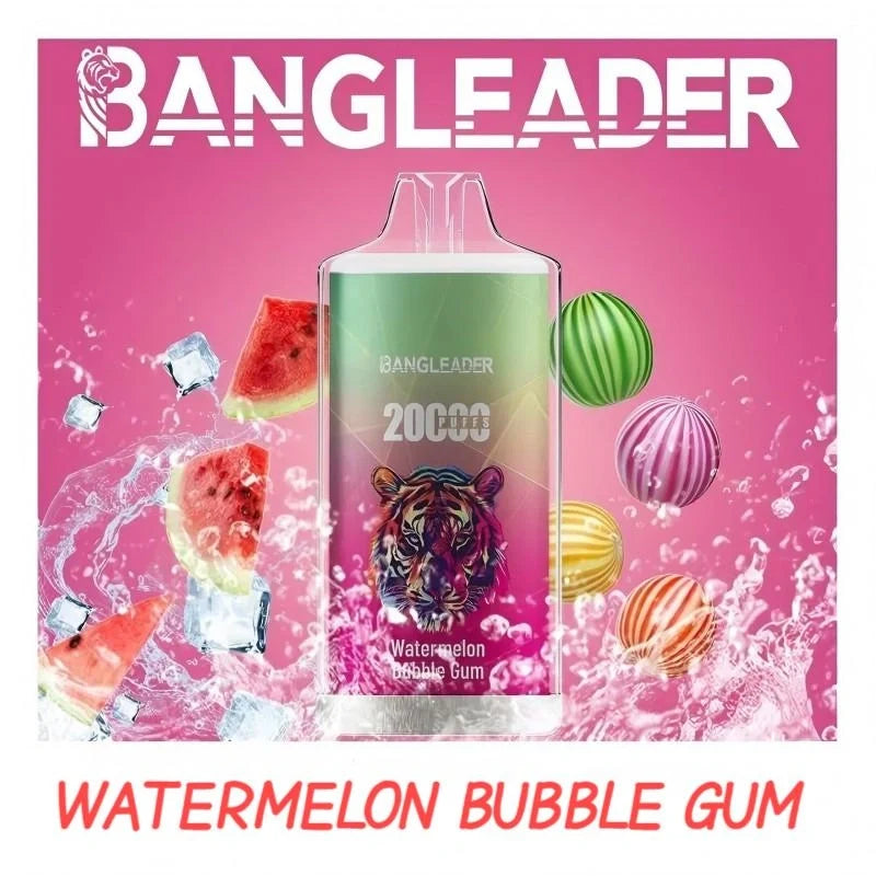 BANGLEADER 20000 PUFFS Crystal Vape Discount Sale Bulk Price-650mAh Battery.28ml E-liquid. Multiple Nicotine 12 Flavors