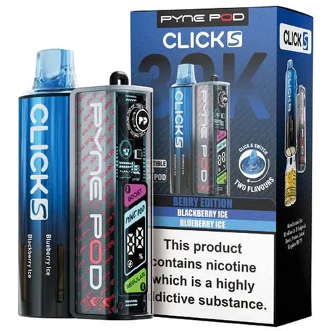 Pyne Pod Click S 30K Prefilled Pod Kit - Box of 5