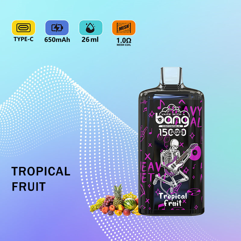 Bang 15000 Puffs Vape 15K Einweg-Vape-Pen E-Zigarette vorgefüllt 26ml 650mAh Einweg-Vape 12 Geschmacksrichtungen 