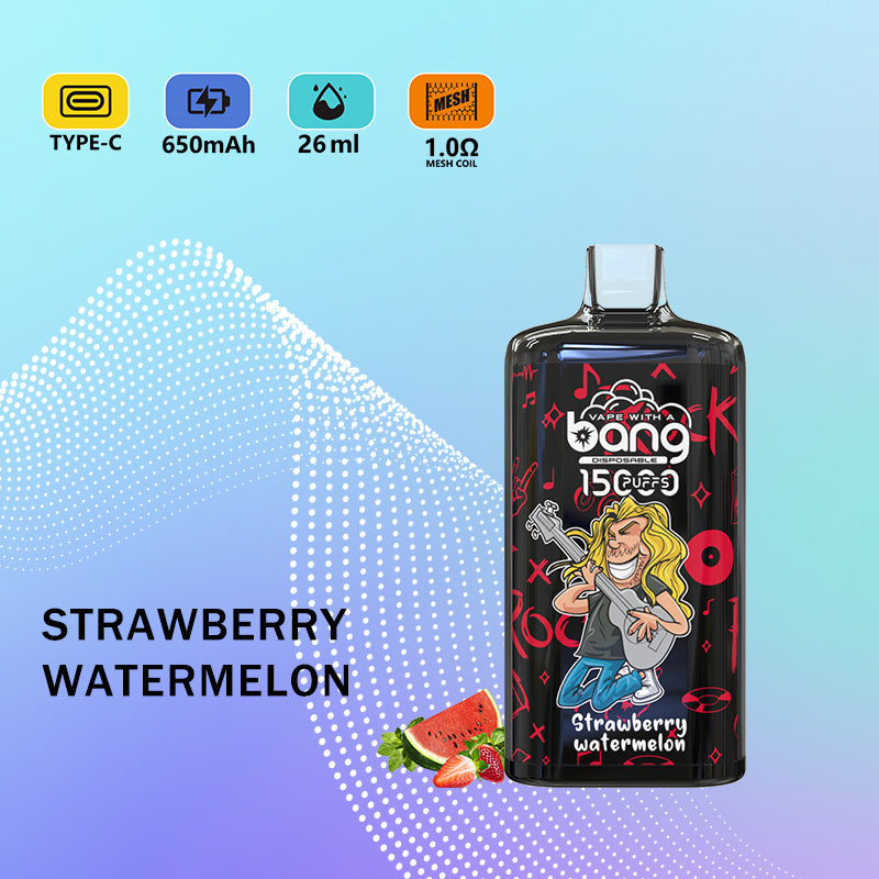 Bang 15000 Puffs Vape 15K Einweg-Vape-Pen E-Zigarette vorgefüllt 26ml 650mAh Einweg-Vape 12 Geschmacksrichtungen 