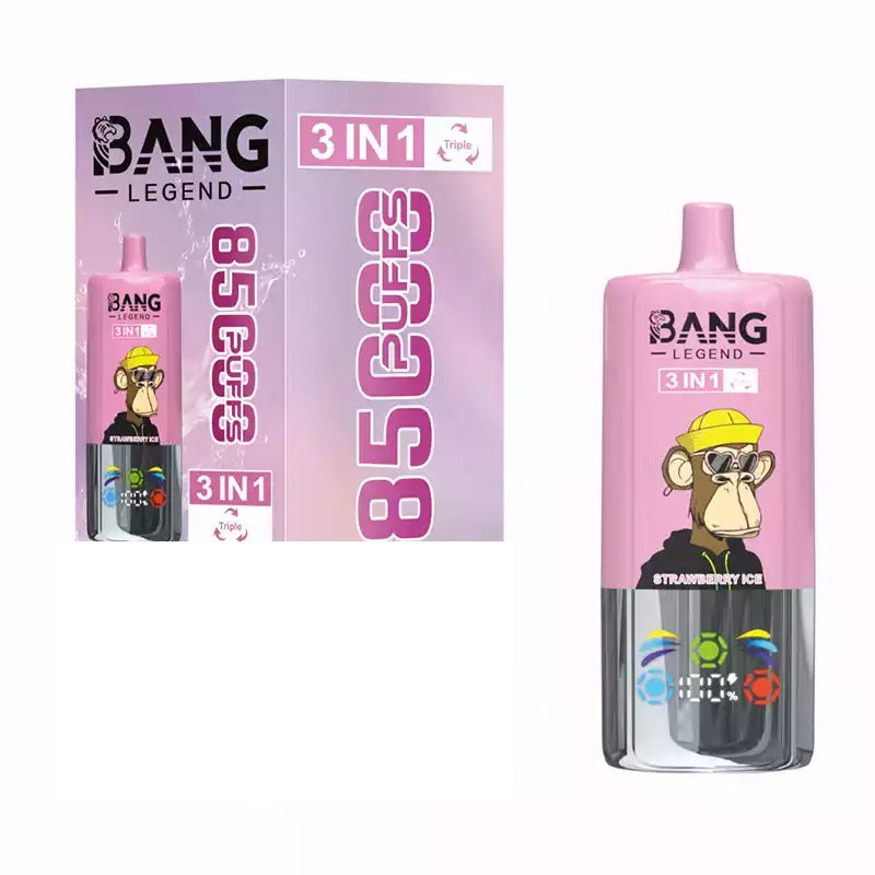 BANG LEGEND 85000 Puffs DSK058 Rechargeable 3-IN-1 Bulk Buy Disposable Vapes Wholesale