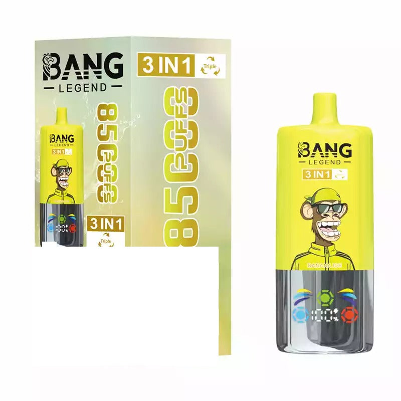 BANG LEGEND 85000 Puffs DSK058 Rechargeable 3-IN-1 Bulk Buy Disposable Vapes Wholesale