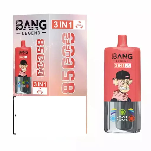 BANG LEGEND 85000 Puffs DSK058 Rechargeable 3-IN-1 Bulk Buy Disposable Vapes Wholesale