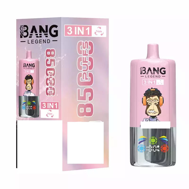 BANG LEGEND 85000 Puffs DSK058 Rechargeable 3-IN-1 Bulk Buy Disposable Vapes Wholesale