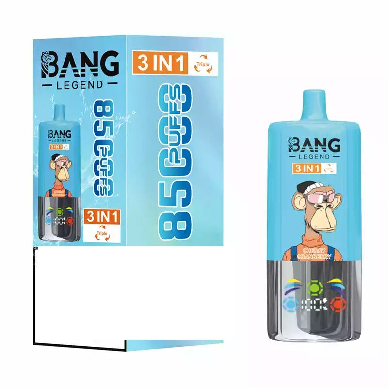 BANG LEGEND 85000 Puffs DSK058 Rechargeable 3-IN-1 Bulk Buy Disposable Vapes Wholesale