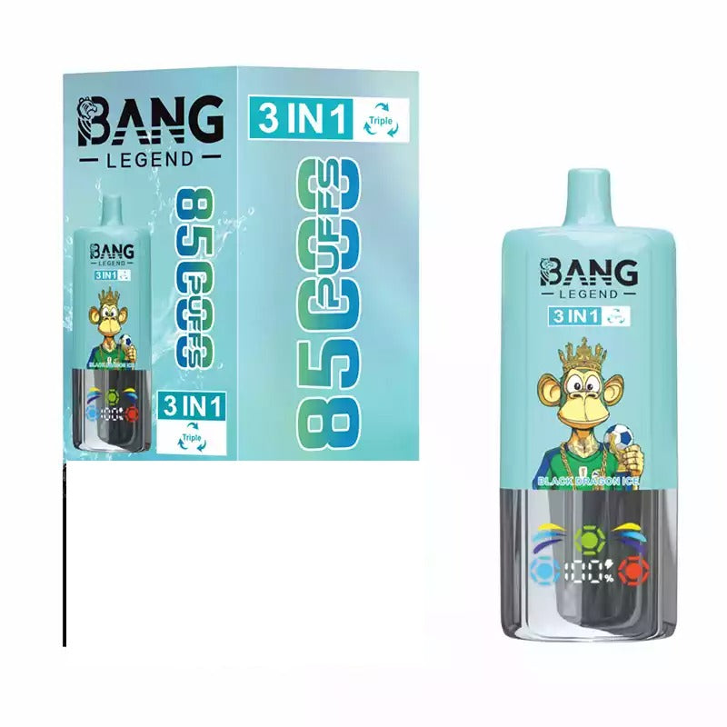 BANG LEGEND 85000 Puffs DSK058 Rechargeable 3-IN-1 Bulk Buy Disposable Vapes Wholesale
