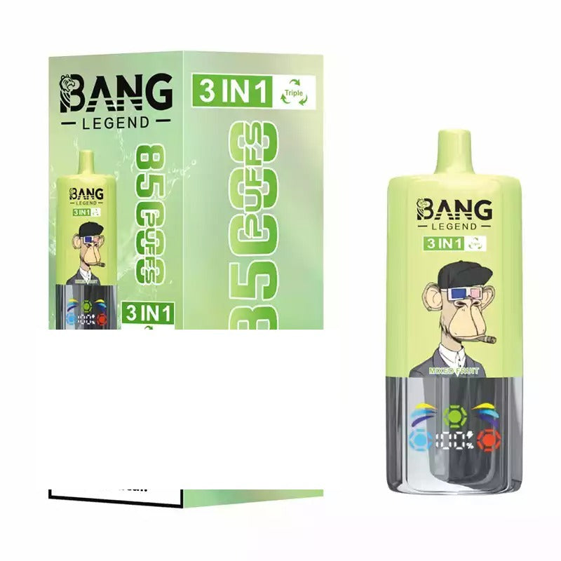 BANG LEGEND 85000 Puffs DSK058 Rechargeable 3-IN-1 Bulk Buy Disposable Vapes Wholesale