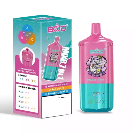 BOOD MIXR 80000 Puffs 7-in-1 Taste Bulk Buy Rechargeable Disposable Vapes Wholesale