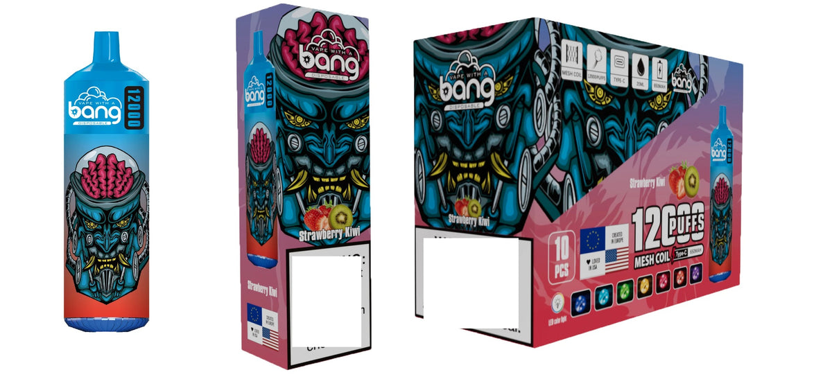 BANG 12000 Puffs Bulk Buy Rechargeable Disposable Vapes Wholesale