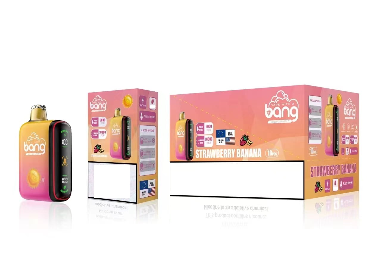 Bang King 18000 Puffs LED display Disposable Vape E-cigarettes Bulk Buy