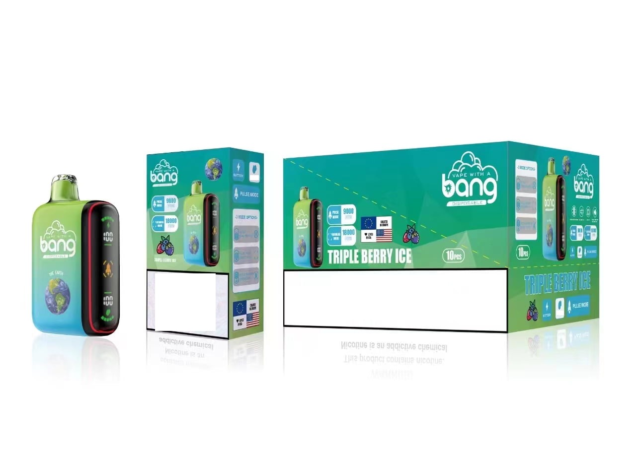 Bang King 18000 Puffs LED display Disposable Vape E-cigarettes Bulk Buy