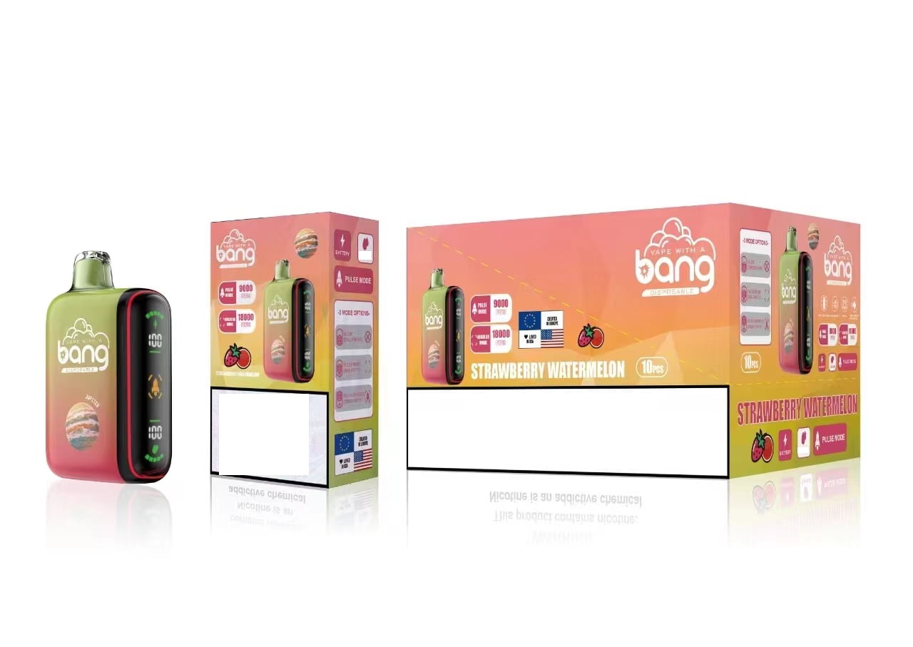 Bang King 18000 Puffs LED display Disposable Vape E-cigarettes Bulk Buy