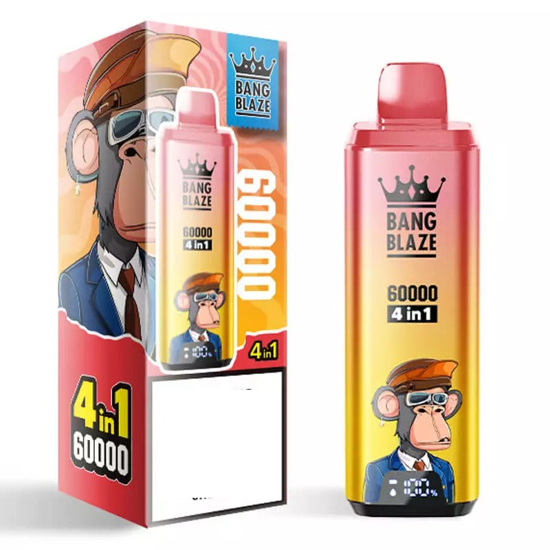 BANG BLAZE 60000 Puffs 4-in-1 Smart Screen Bulk Buy 60K Rechargeable Disposable Vapes Wholesale