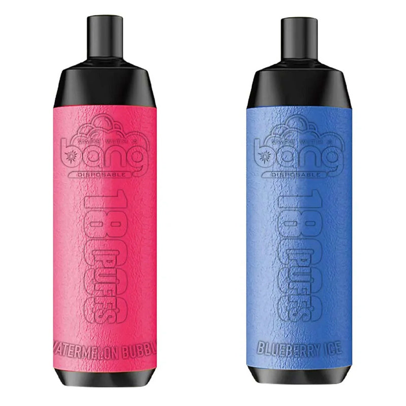 Bang Crown Bar 18000 Puffs E Cigarette Leather 18k Puff Bar Shisha Pro Max Dtl Disposable Vape-650mAh Battery. 20ml E-liquid. Multiple Nicotine 12 Flavors