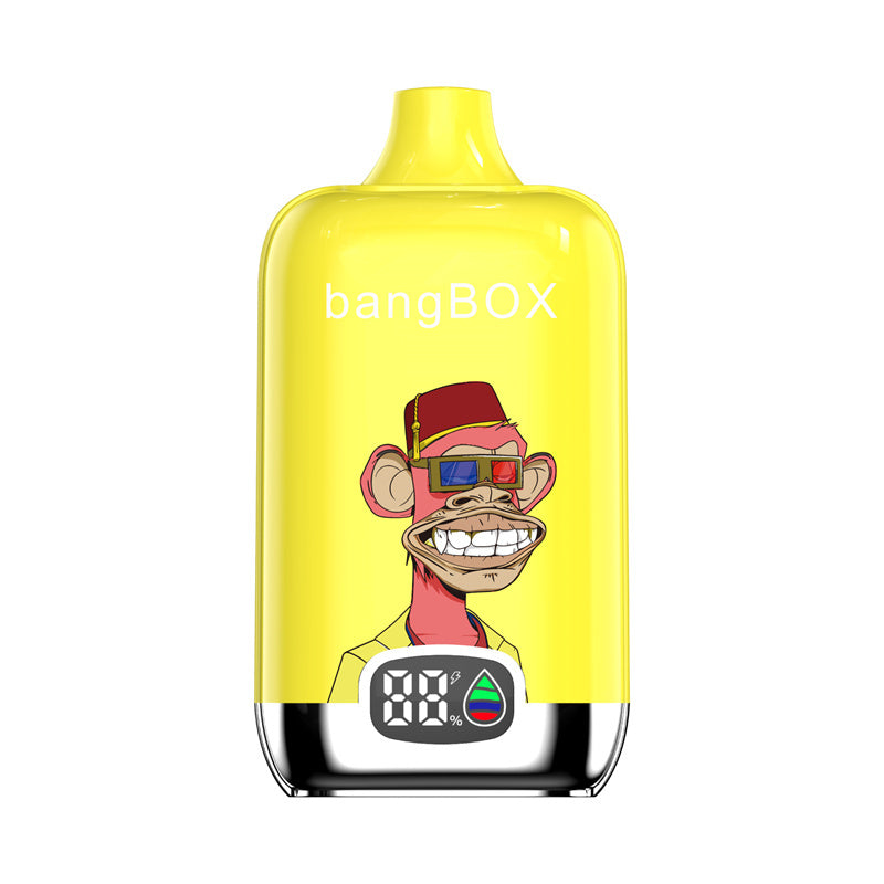 Bang King Smart screen 15000 puffs Disposable Vape(0% to 5% Nicotine) 25mL . 650mAh.12 Flavors