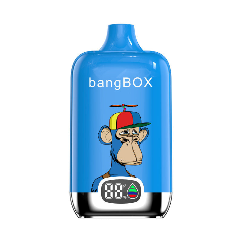 Bang King 15000 Puffs Digital Screen 15k Puff Smart Display Disposable Vape Rechargeable 0% 2% 5% Vaping 20 Flavors