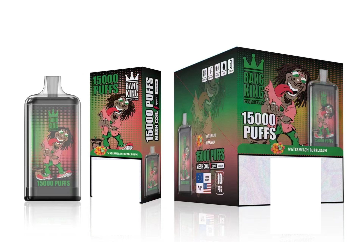 Bang King 15000 Puffs Disposable Vape