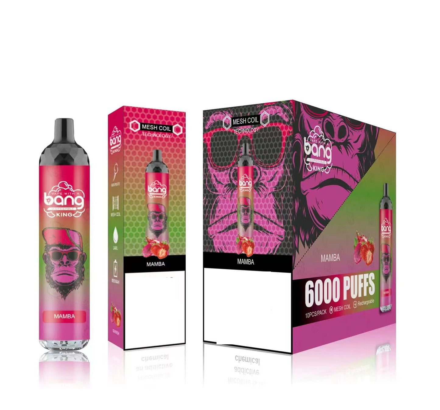 BANG KING 6000 Puffs Disposable Pod Vape Wholesale