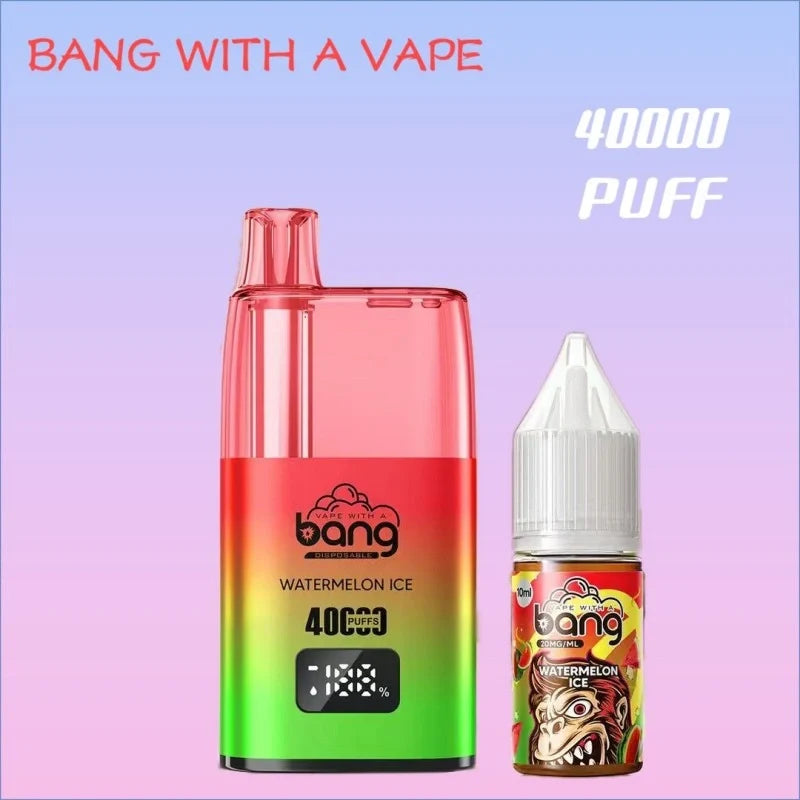 Bang With A Vape 40000 Smart Disposable Bulk Price Top Sale-650mAh. 20ml E-liquid. Multiple Nicotine 11 Flavors