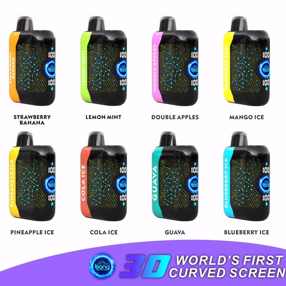 BANG Starry 25000 Puffs 3D Curved Screen Bulk Buy Rechargeable Disposable Vapes Wholesale