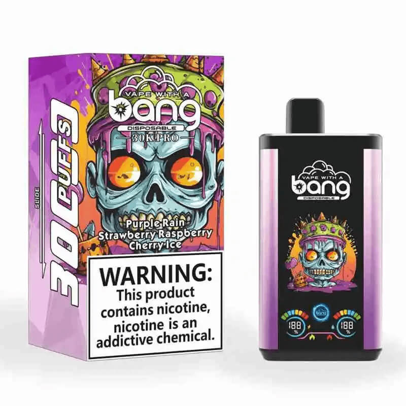 Bang 30000 Pro Dual Flavors Disposable Vape-550mAh Battery. 36ml E-liquid. Multiple Nicotine 16 Flavors