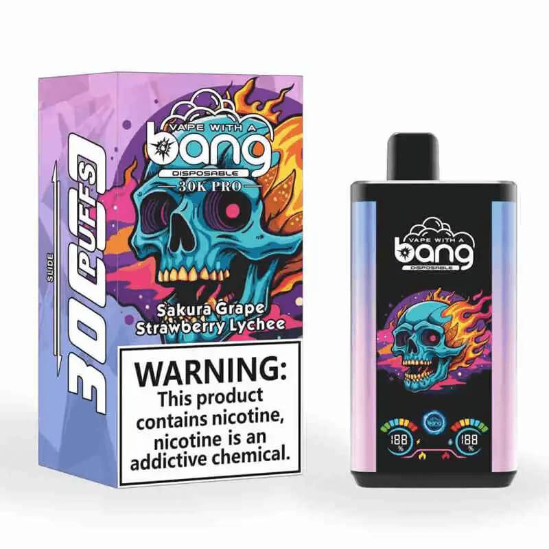 Bang 30000 Pro Dual Flavors Disposable Vape-550mAh Battery. 36ml E-liquid. Multiple Nicotine 16 Flavors