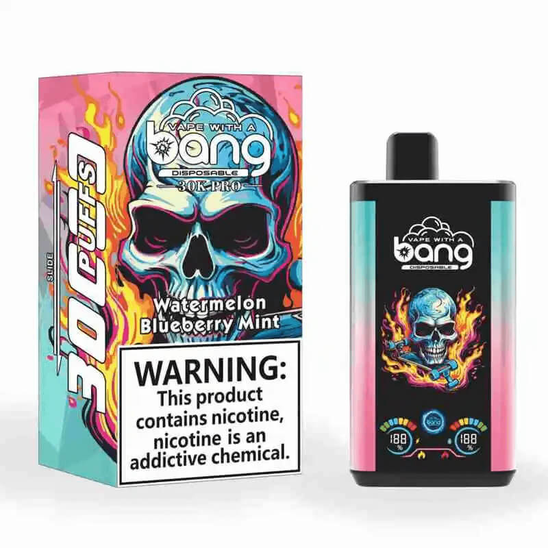 Bang 30000 Pro Dual Flavors Disposable Vape-550mAh Battery. 36ml E-liquid. Multiple Nicotine 16 Flavors