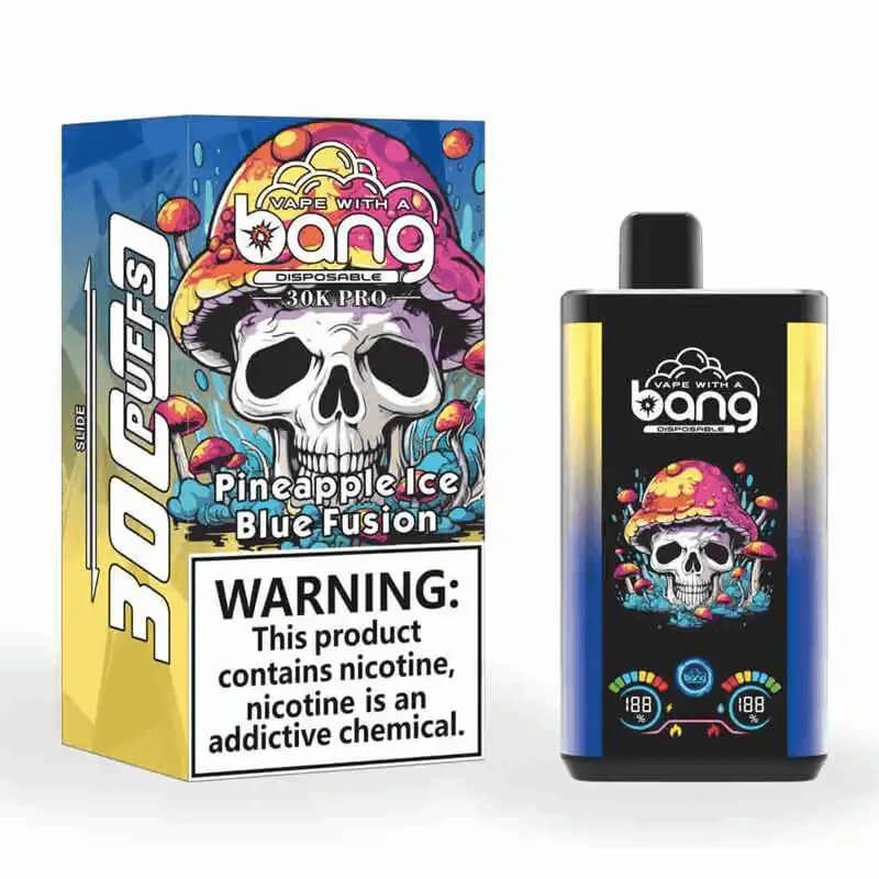 Bang 30000 Pro Dual Flavors Disposable Vape-550mAh Battery. 36ml E-liquid. Multiple Nicotine 16 Flavors