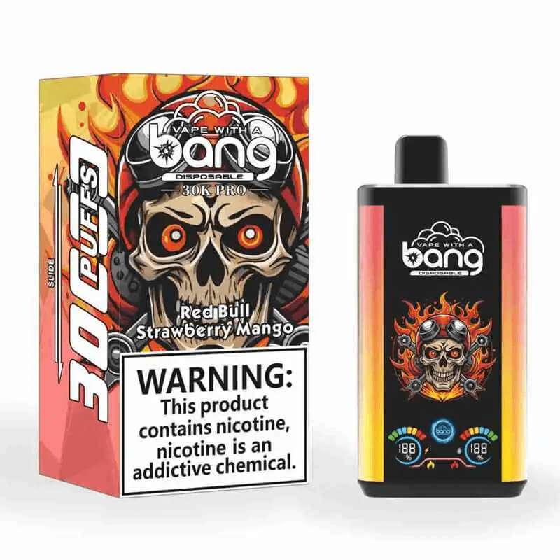 Bang 30000 Pro Dual Flavors Disposable Vape-550mAh Battery. 36ml E-liquid. Multiple Nicotine 16 Flavors