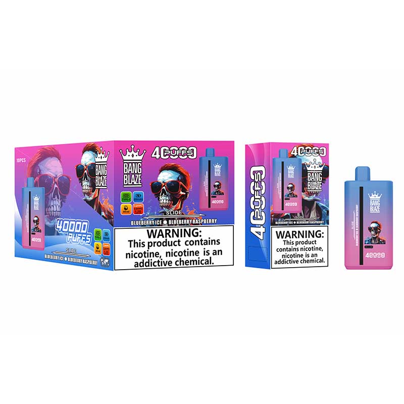 Bang Blaze 40000 Dual Flavors Disposable Vape - 40ml E-Liquid. 650mAh Battery 12 Flavors
