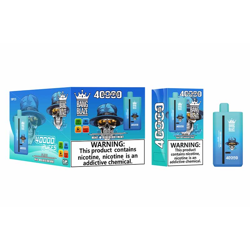 Bang Blaze 40000 Dual Flavors Disposable Vape - 40ml E-Liquid. 650mAh Battery 12 Flavors