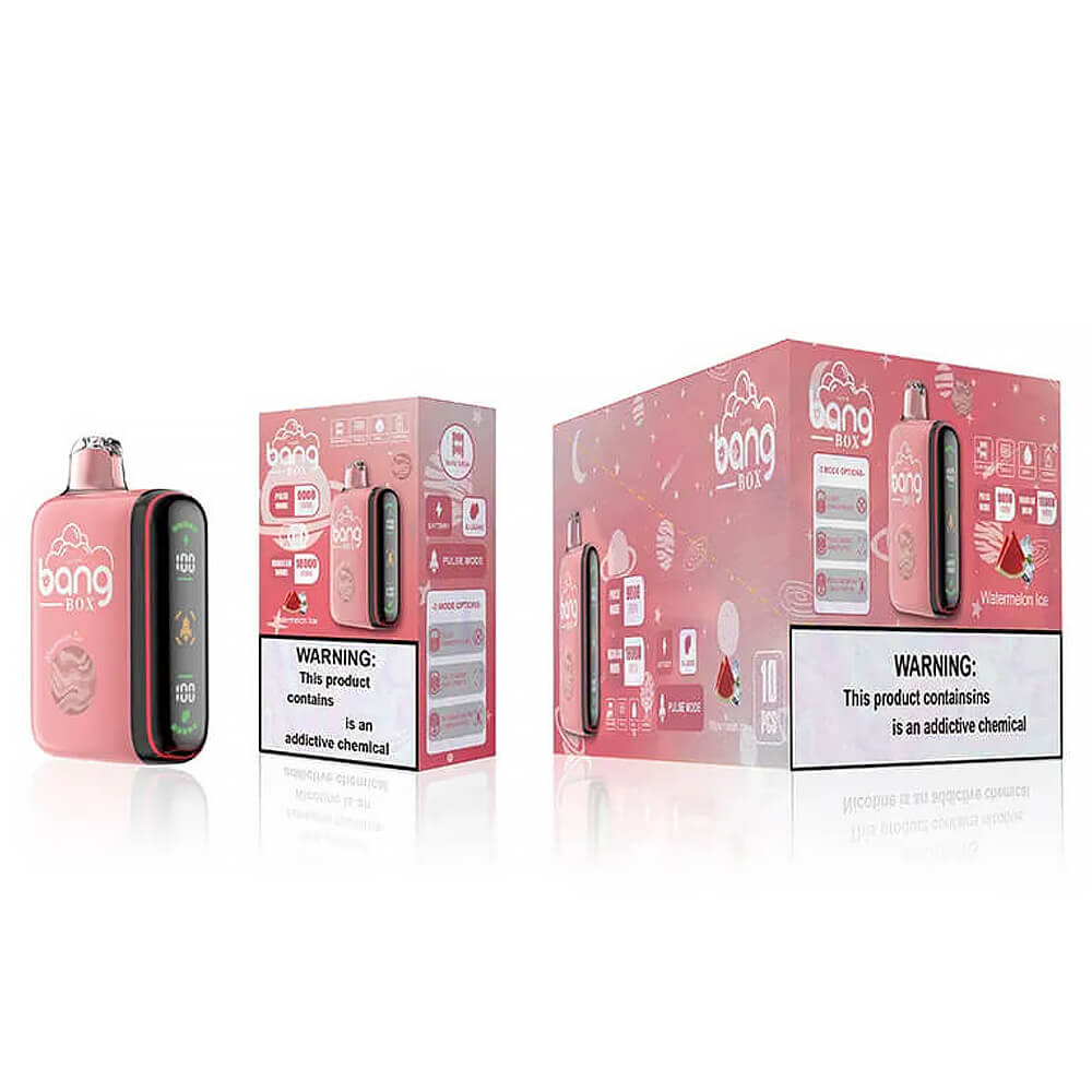 Bang box 9000-18000 PUFF Disposable Vape In Sales-28ml E-liquid. Multiple Nicotine 12 Flavors