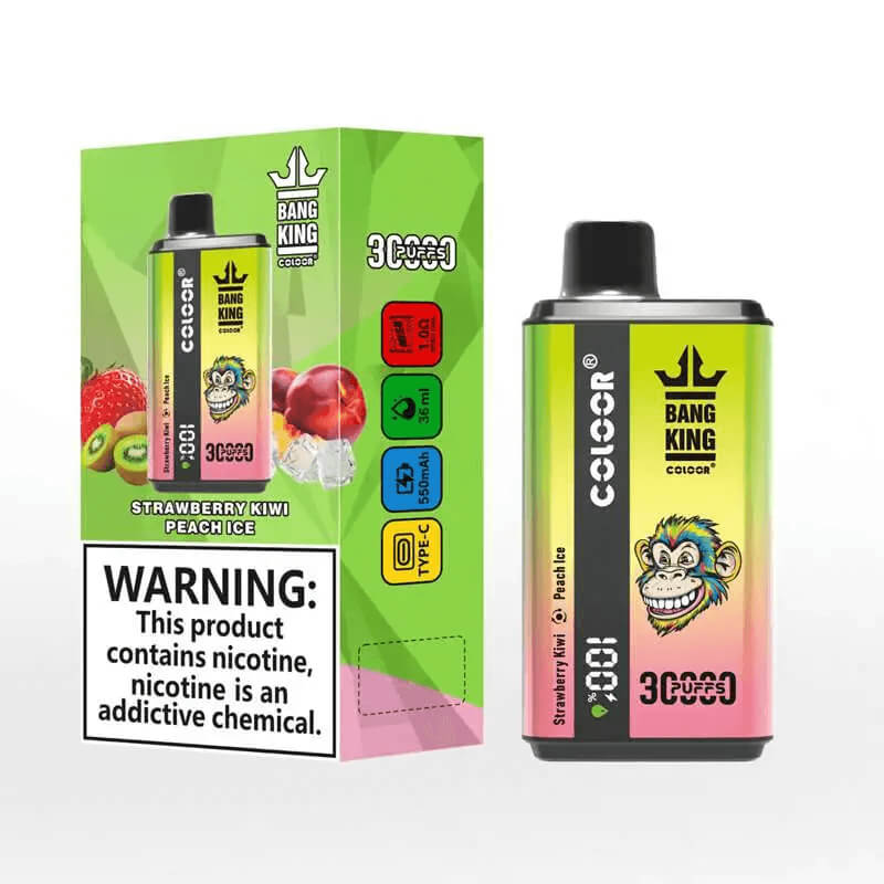 Bang King 30000 Puffs Disposable Vape - 36ml E-Liquid. 550mAh Battery