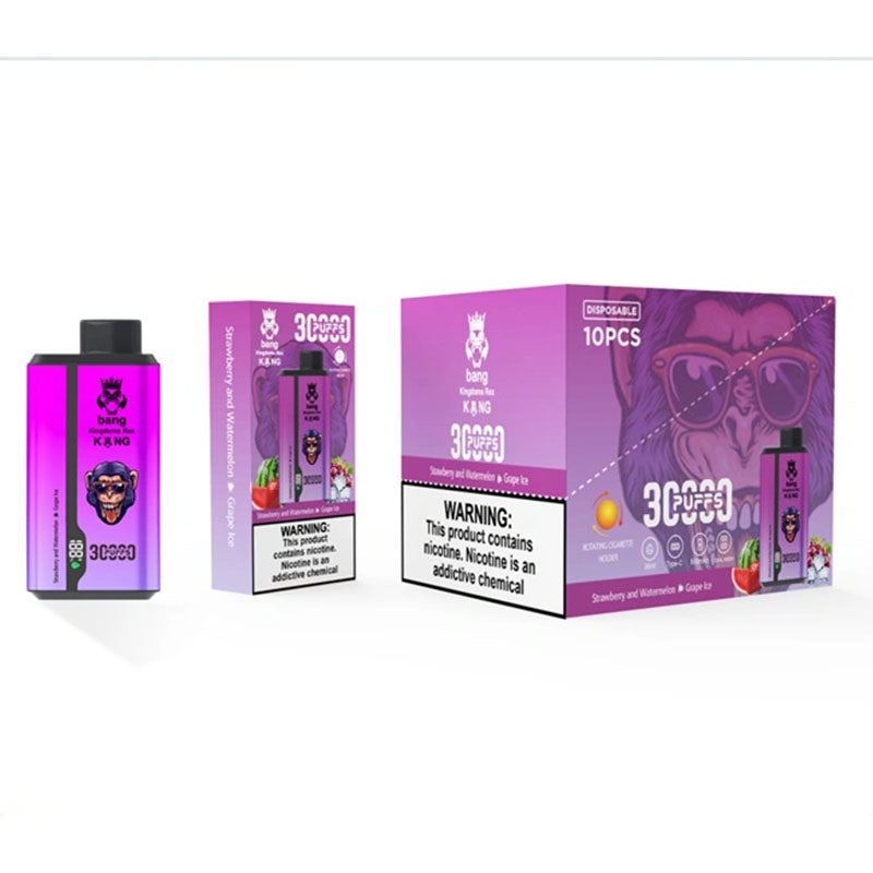 Bang Kingdoms Rex 30000 Puffs Disposable Vape | 0%-5% Nicotine  - 36ml E-Liquid, 650mAh Battery