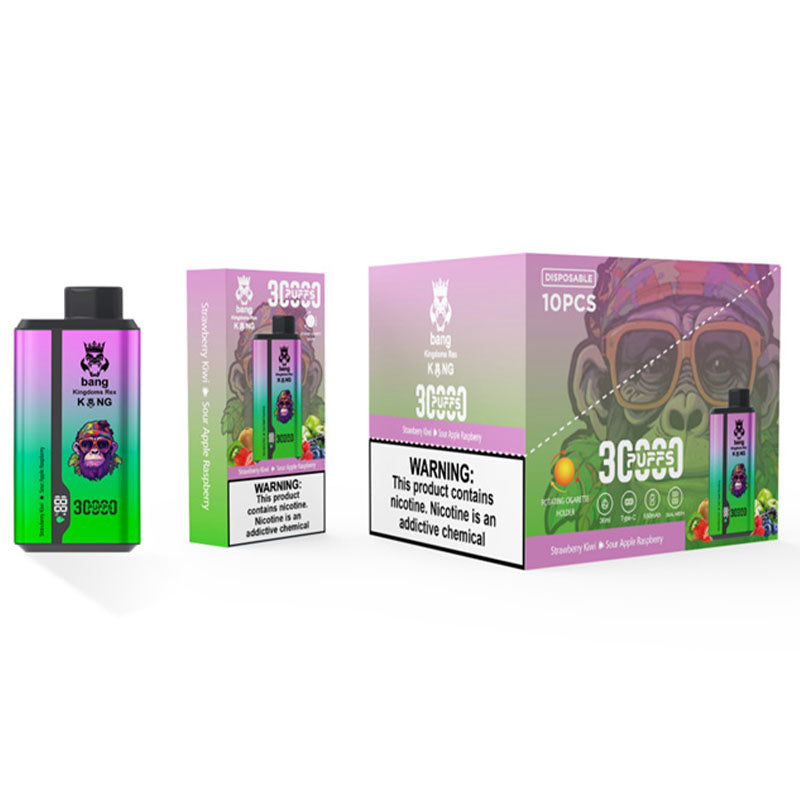 Bang Kingdoms Rex 30000 Puffs Disposable Vape | 0%-5% Nicotine  - 36ml E-Liquid, 650mAh Battery