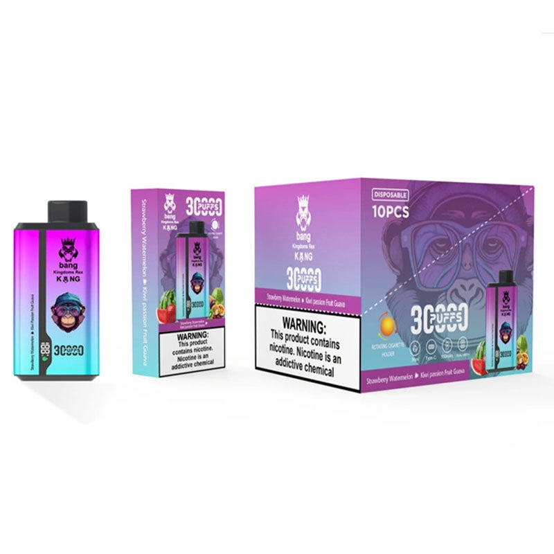 Bang Kingdoms Rex 30000 Puffs Disposable Vape | 0%-5% Nicotine  - 36ml E-Liquid. 650mAh Battery