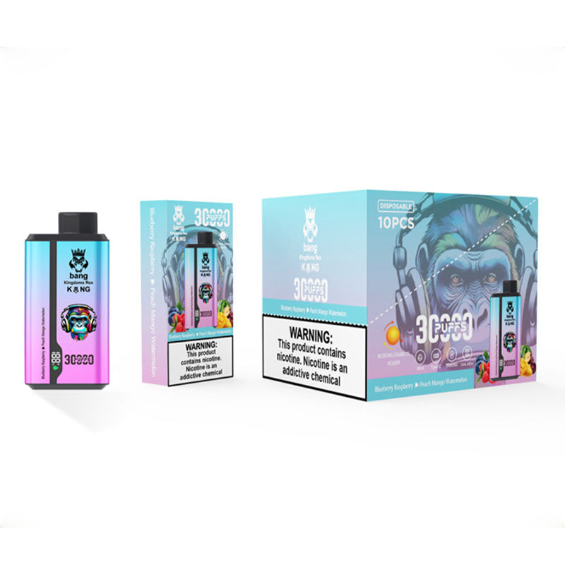 Bang Kingdoms Rex 30000 Puffs Disposable Vape | 0%-5% Nicotine  - 36ml E-Liquid, 650mAh Battery