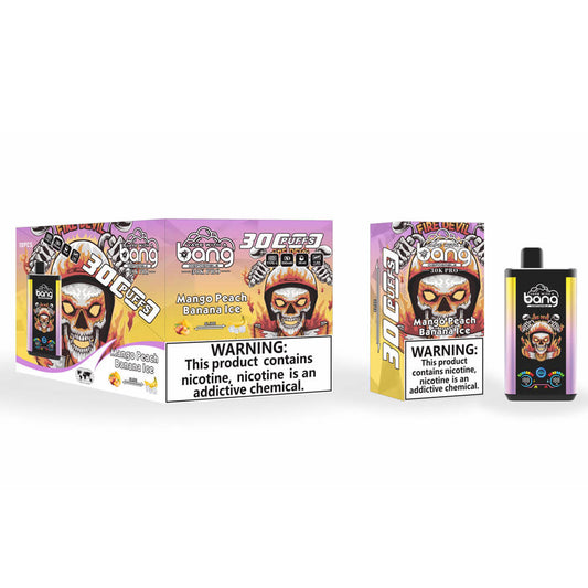 Bang Large screen 30000 PUFF dual flavors Disposable Vape In Sales-36ml E-liquid. Multiple Nicotine 16 Flavors
