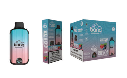 Bang 20000 Puffs Vape 20K Disposable Vape Pen(0% to 5% Nicotine)E Cigarette Prefilled 25ml 650mAh Battery 12 Flavors