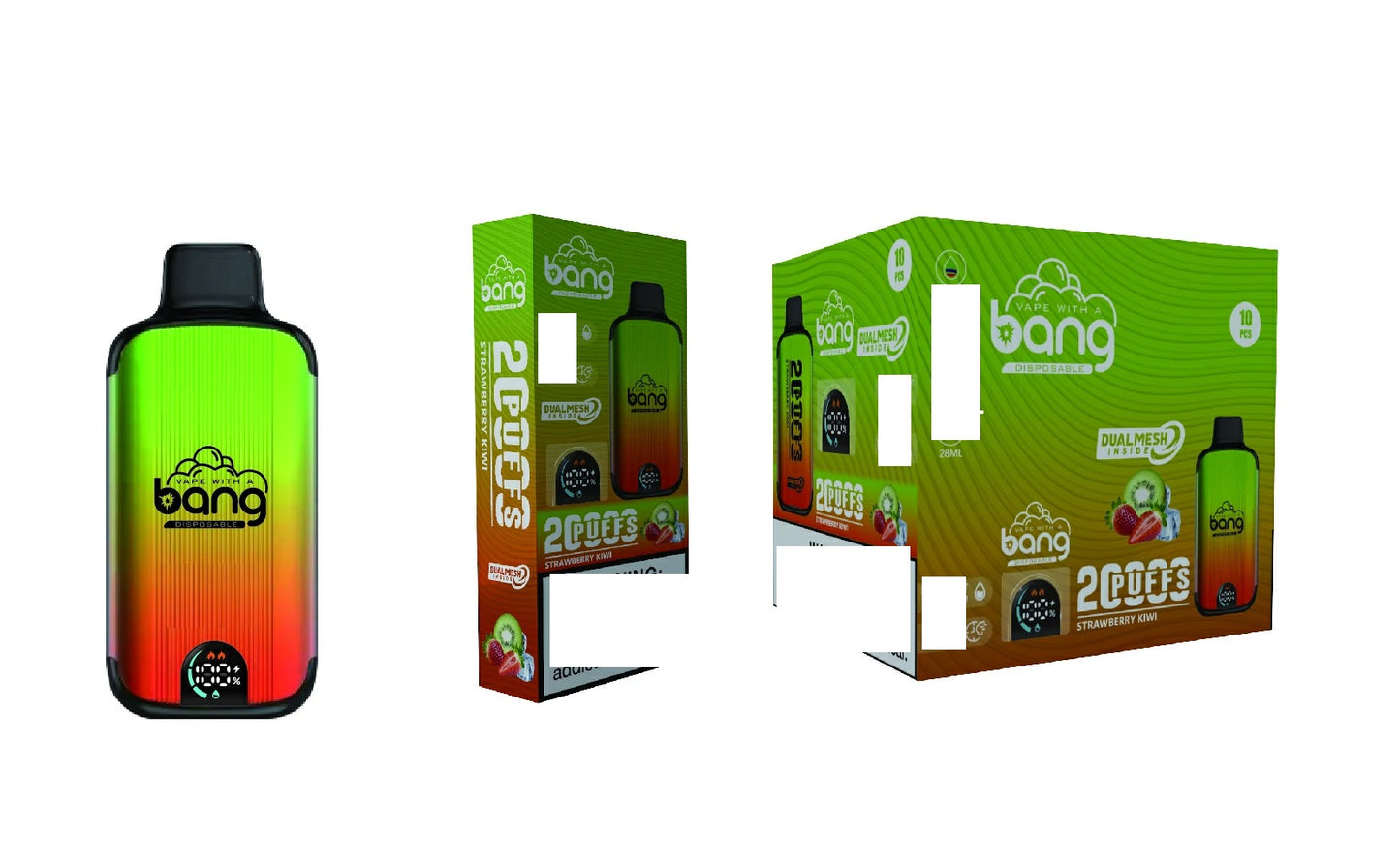 BANG Vape 20000 Puffs Dual Mesh LED Display Rechargeable Bulk Buy Disposable Vape Wholesale