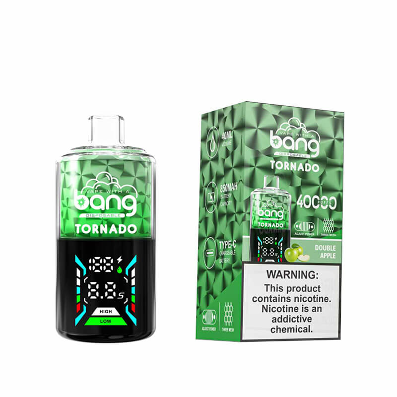 Bang Tornado 40000 Puffs Disposable Vape - 40ml E-Liquid. 850mAh Battery