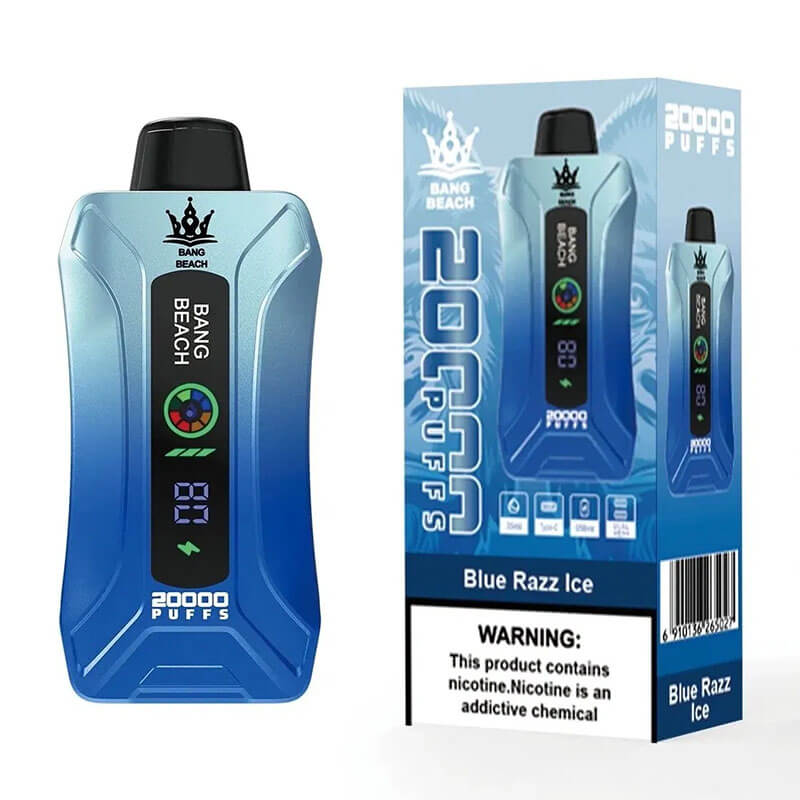 Bang Beach 20000 Puffs Disposable Vape(0% to 5% Nicotine) - 35ml E-Liquid, 650mAh Battery