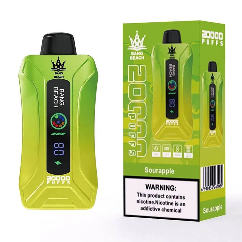 Bang Beach 20000 Puffs Disposable Vape(0% to 5% Nicotine) - 35ml E-Liquid, 650mAh Battery