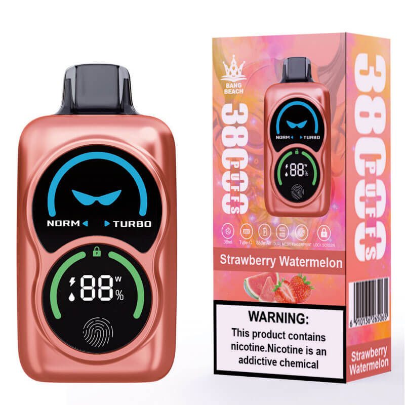 Bang Beach 38000 Puffs Disposable Vape - 38ml E-Liquid. 850mAh Battery
