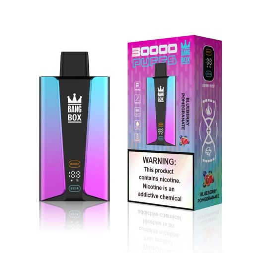 Bangbox 9000-18000 Puffs Disposable Vape - 28ml E-Liquid. 650mAh Battery 12 Flavors
