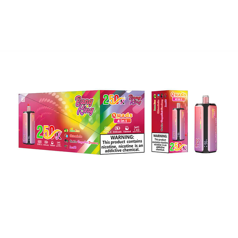 Bang King 250000 Puffs 4in1 Disposable Vape